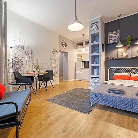 מלון דירות Time Apartment,parking,wi-fi לודז'